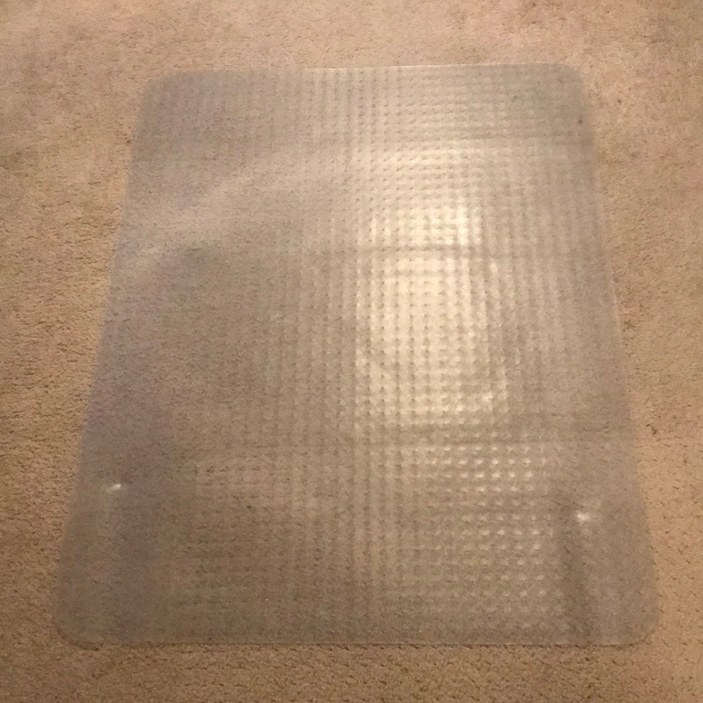It’s a roller computer desk chair mat